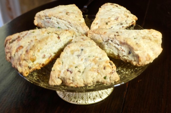 SAvory Scones end