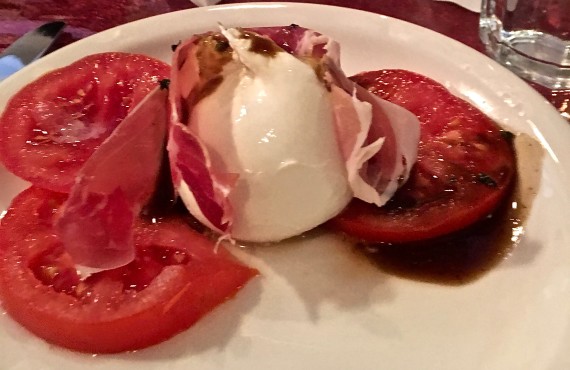 Chefs table burrata