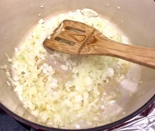 Lemon Barley onions and butter