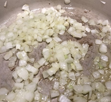 Italian baked beans onions cooking