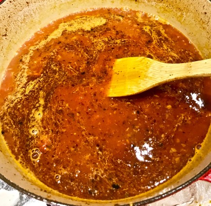 Friday pasta crushed tomatoes