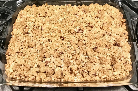 apple crisp finished