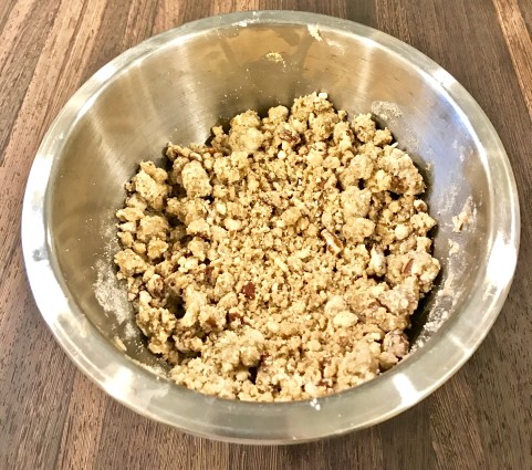 apple crisp streusel