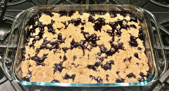 blueberry finished on stove