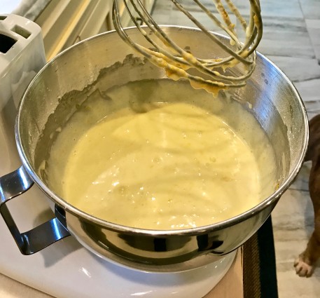 chiffon cake flour egg yolks and orane juice