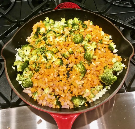 frittata garlic and veggies