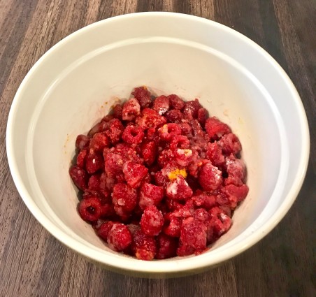 summer crisp fruit in bowl.